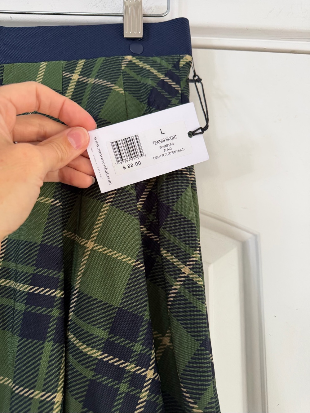 WeWoreWhat Plaid Tennis Skirt - L - Picture 4 of 5